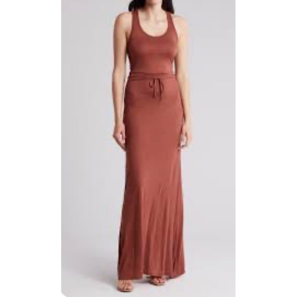GO COUTURE Racerback‎ Maxi Dress Large - Picture 4 of 4